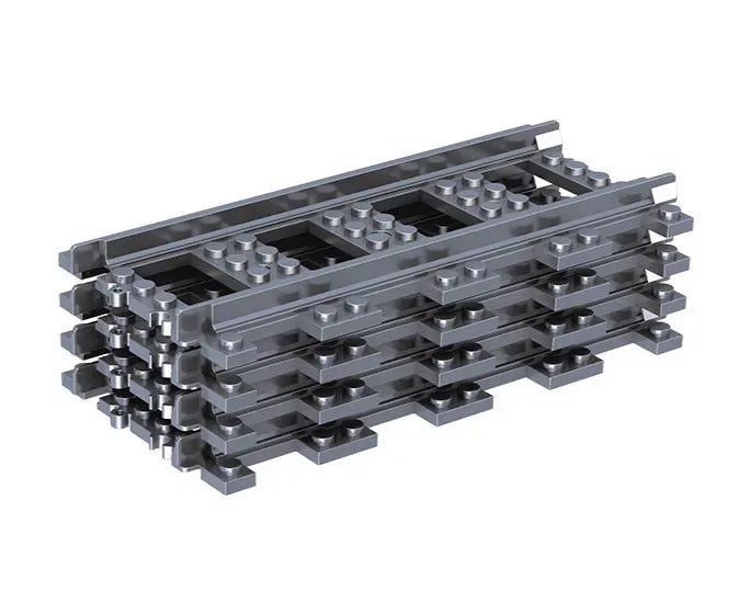 QL0314 Block Train Track Rail Bricks Soft Track