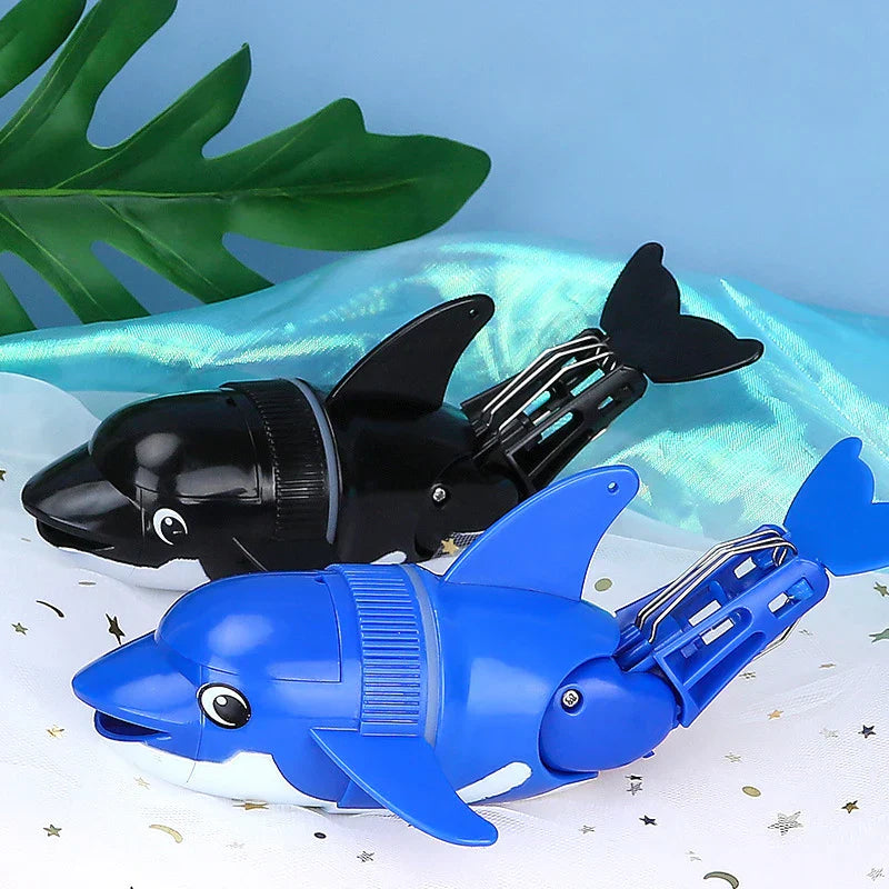 Baby Bath Toys Electric Floating Rotation Funny Dolphin