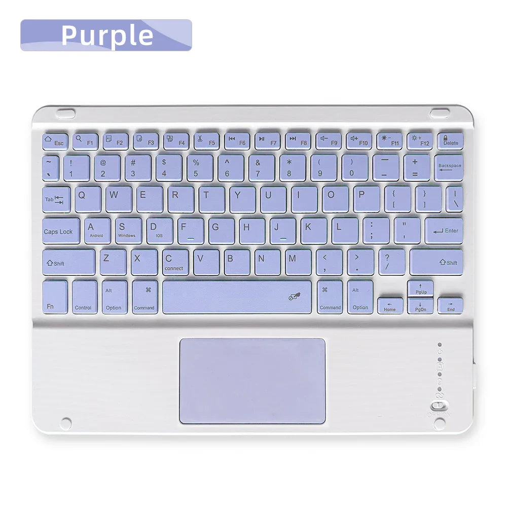 Touchpad Wireless Keyboard and Mouse Combo For iPad