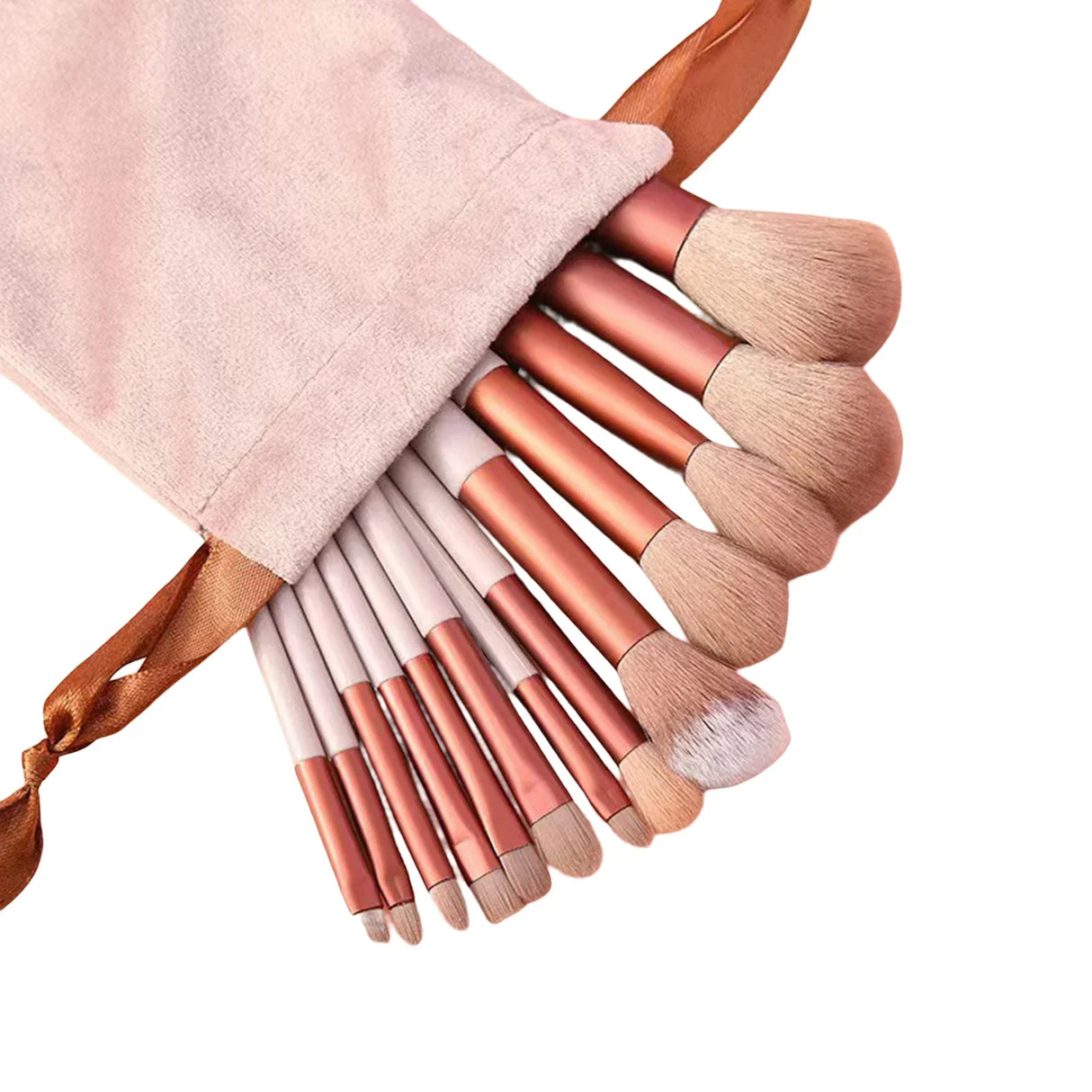 13pcs Essentials Makeup Brushes Set Portable Cosmetic Brushes