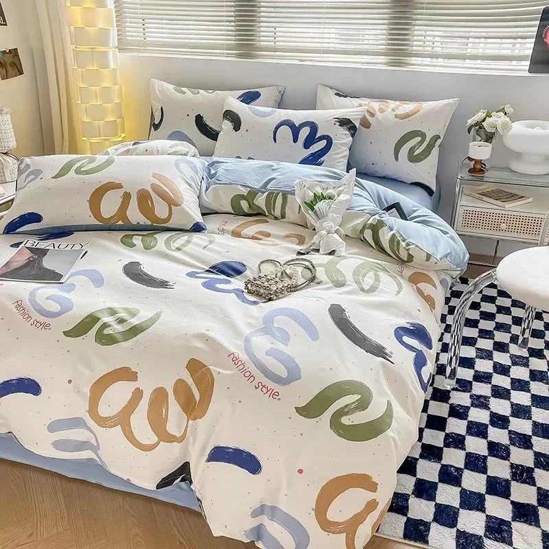 High-quality Home Pure Cotton Bedding Set 100% Cotton