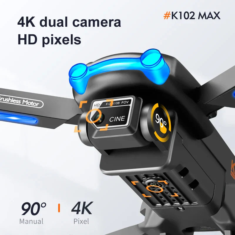 KBDFA K102 Pro Mini Drone 4K HD Camera