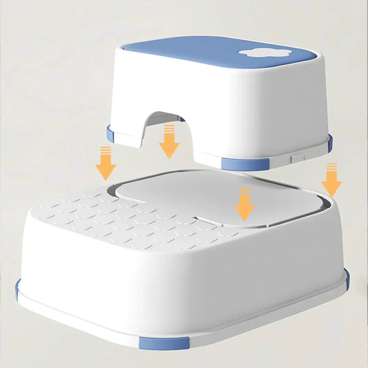 Kid Step Stool With Non-Slip Pads Living Room