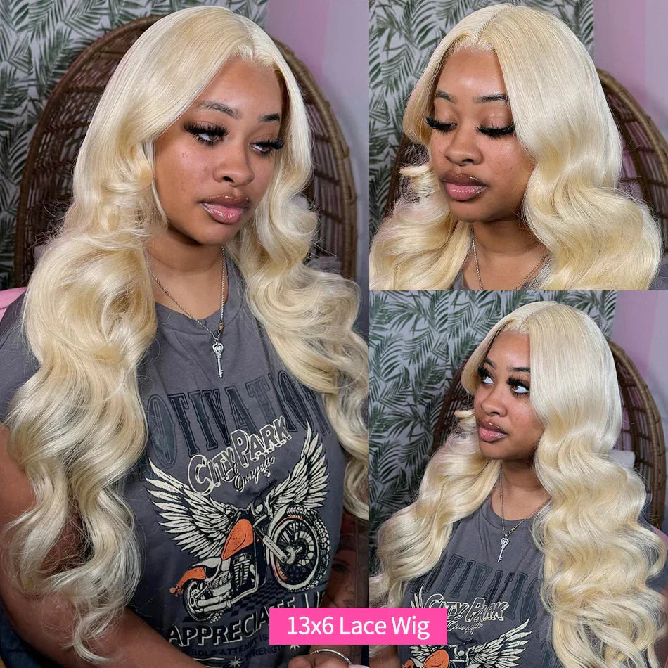 13x4 Body Wave 613 Honey Blonde Lace Front
