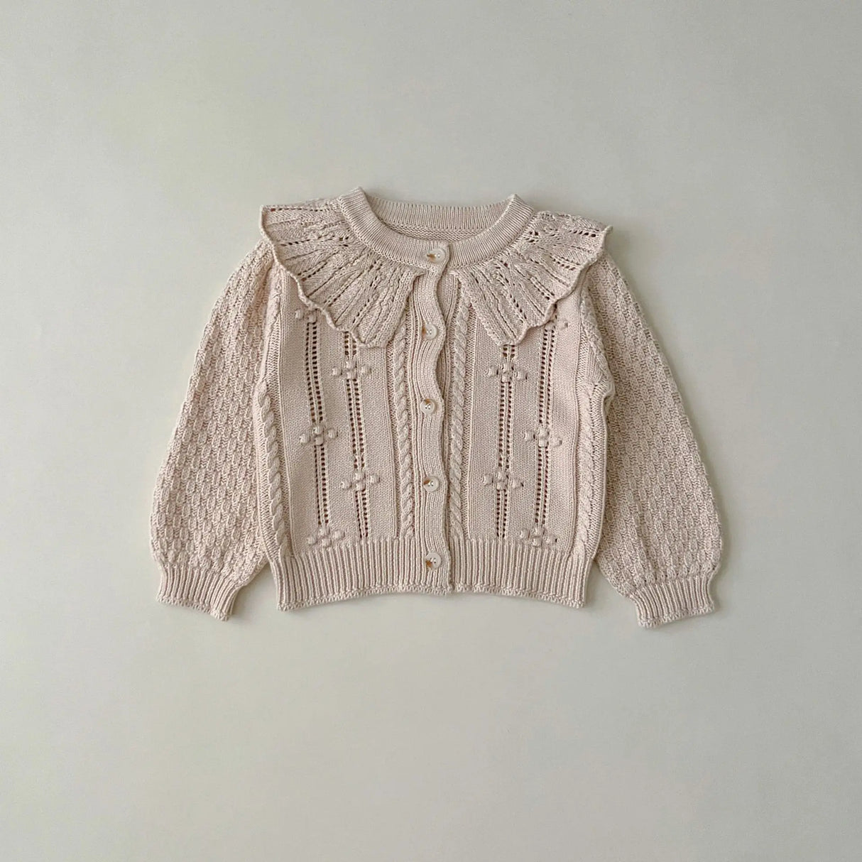 Spring And Autumn Boys And Girls Knit Cardigan