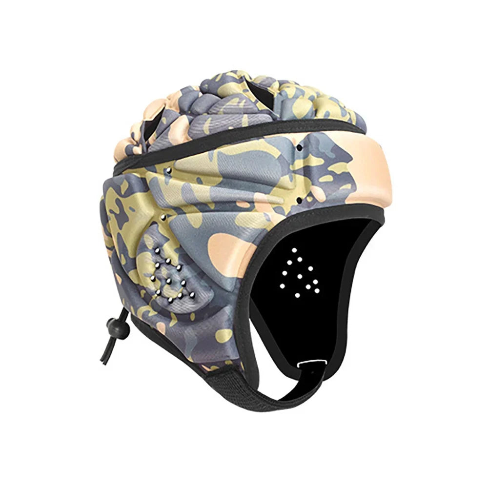 Rugby Soft Helmet Soccer Headgear Football Headguard for