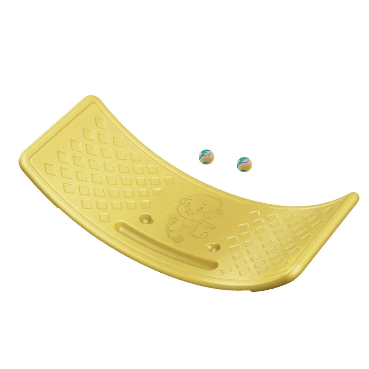 Children's balance board, wobble board, concentration training device,