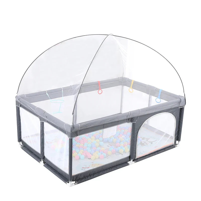 IMBABY Baby Playpens Mosquito Net Playpen Children Safety