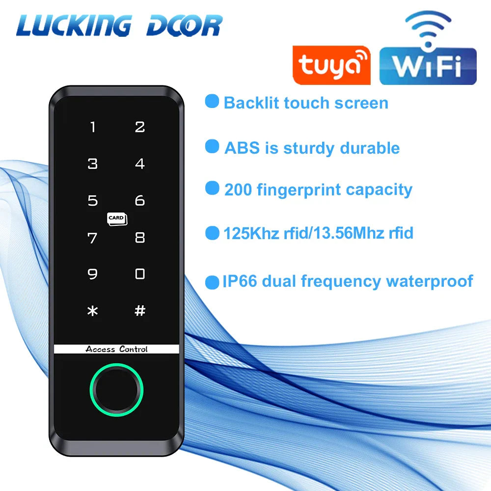 WIFI TUYA App Biometric Fingerprint Access Controller Keypad