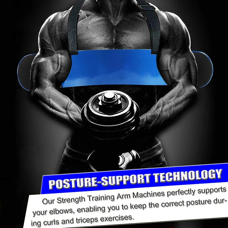 Adjustable Weightlifting Biceps Training Board Arm Blaster Triceps