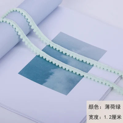 Pom Pom Trim Lace Ribbon Ball 11mm MINI