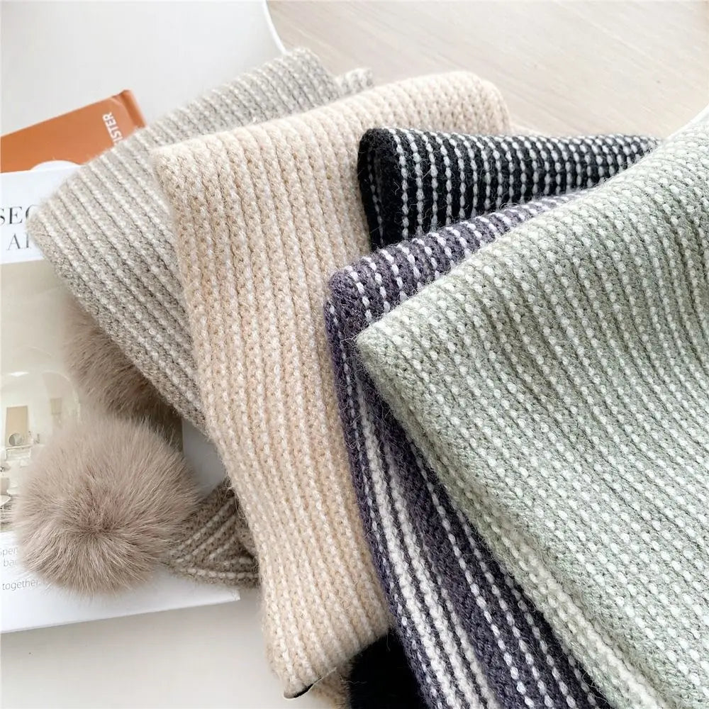 Winter Warm Neck Tie New Women Fashion Cashmere