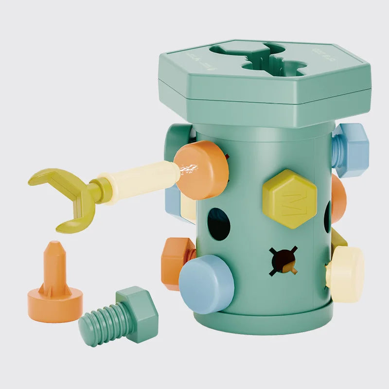 Montessori Magnetic Toys Children Years Kids Drill Tool
