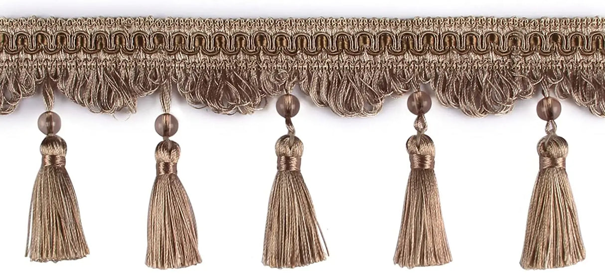 6M/Lot 9cm Width Curtain Fringe Tassel Trim Lace