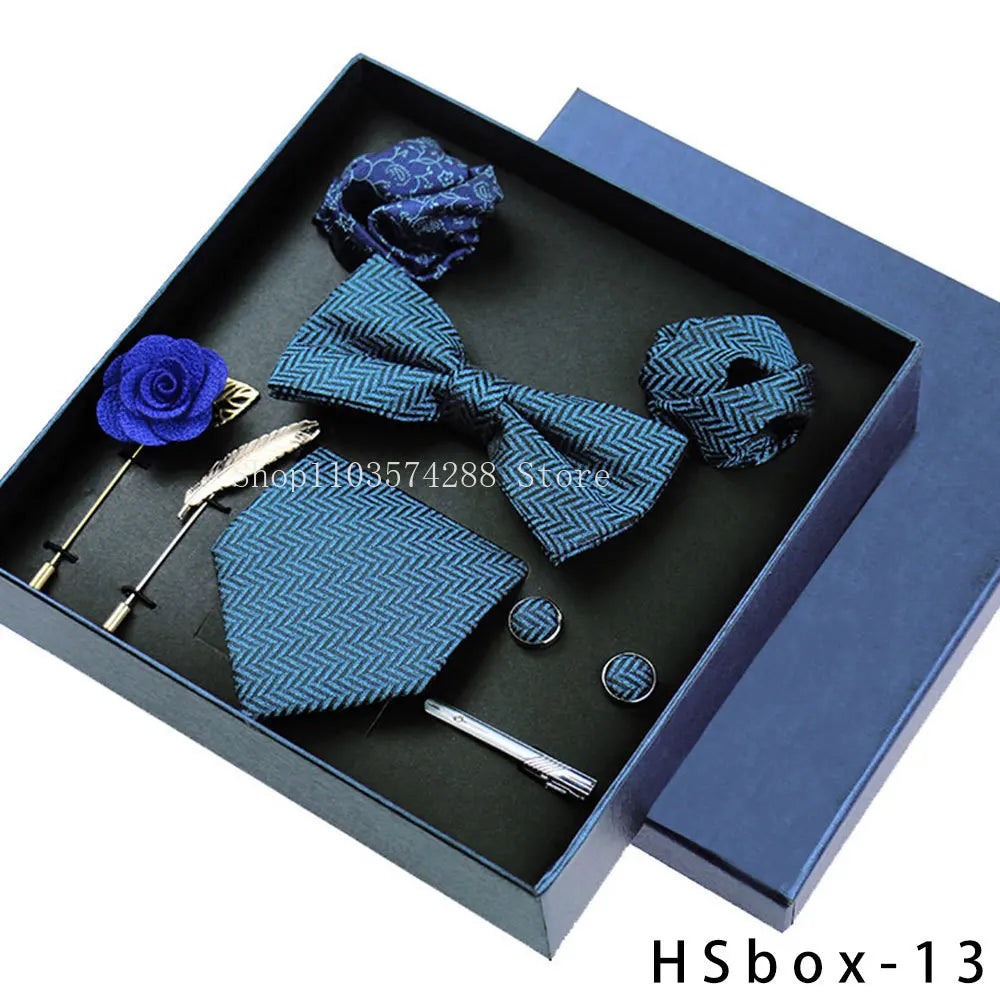 Luxury High Grade Mens Tie Set Nice Gift