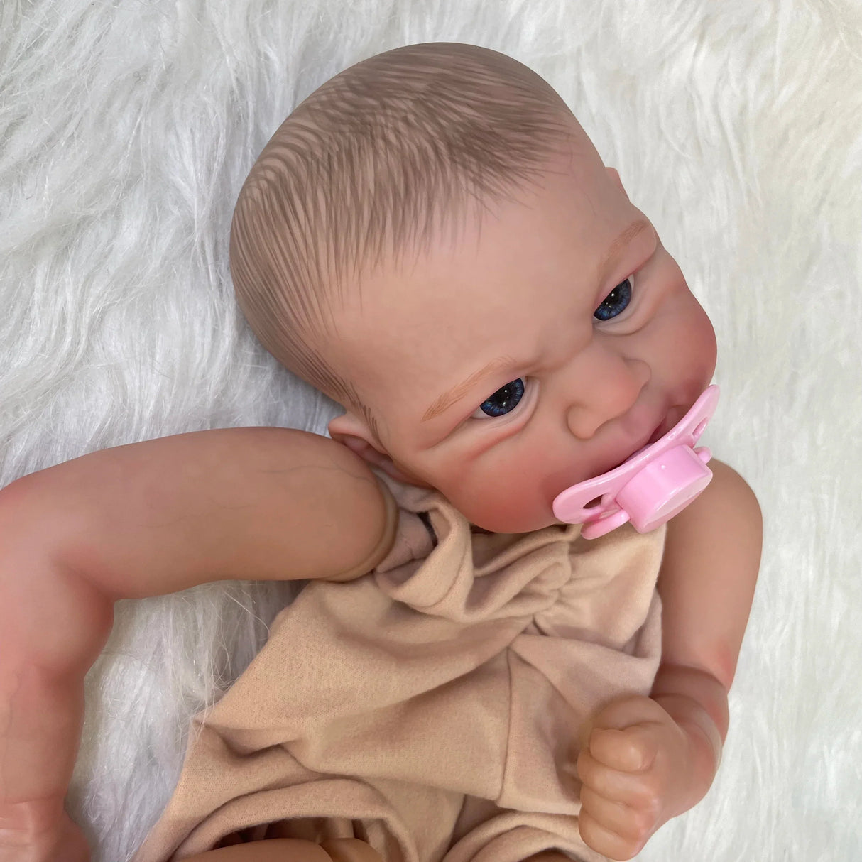 18inch Already Painted Reborn Doll Parts Elijah Lifelike