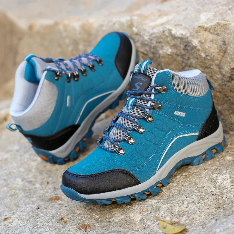Women Hiking Waterproof Trekking Boots Winter High Top