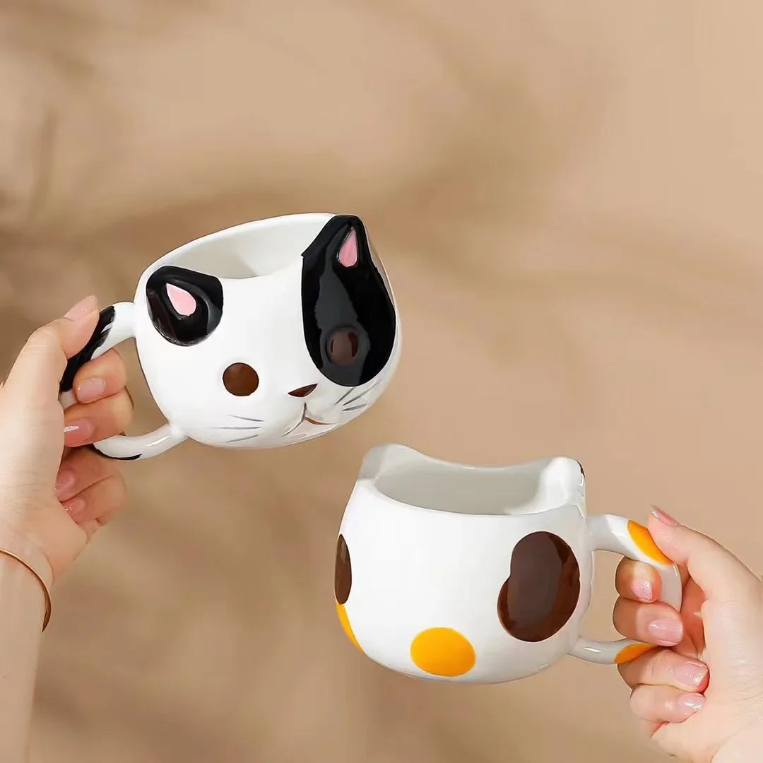 Creative Cat Shaped Mug Cups of Coffee Cup