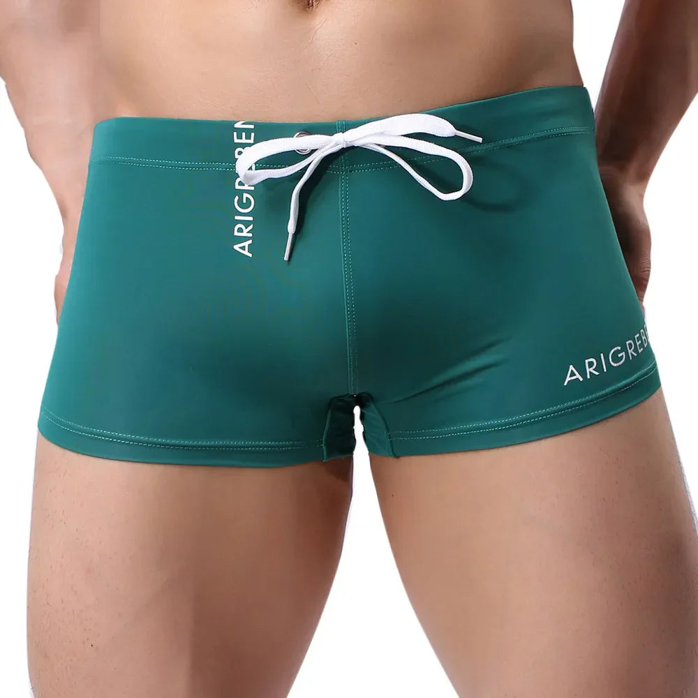 Swimsuit Men's Swimming Trunks Boxer Briefs Swimming Swim