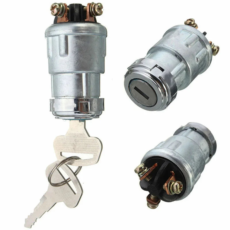 Universal Replacement Ignition Switch Lock Cylinder With 2