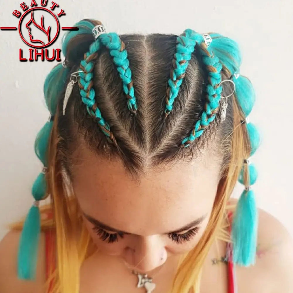 Synthetic Jumbo Braiding Hair Extension 24 " Heat