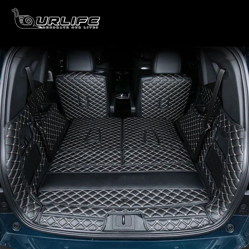 For GAC Trumpchi GS8 2021 2022 2023 2024 Accessories Car Boot Mat Rear Trunk Liner Cargo Leather Tray Protector Accessories Mats