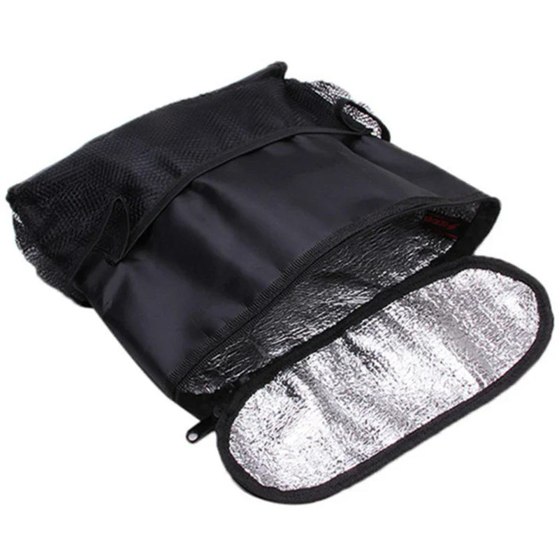 Auto Seat Back Multi-Pocket Ice Pack Bag Hanging