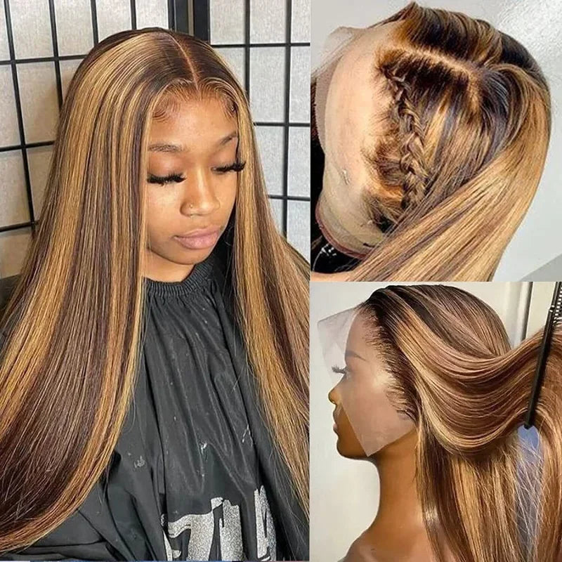 Highlight Ombre 13x4 13x6 HD Transaprent Lace Front