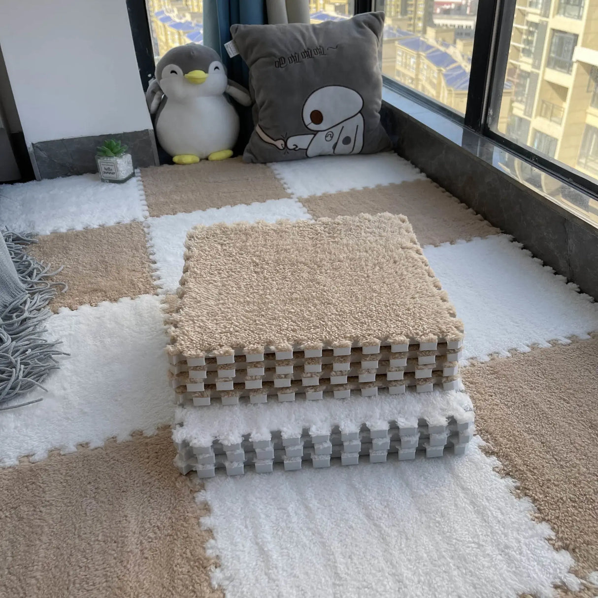 Eva Foam Puzzle Carpet Soft Plush Children's Mat