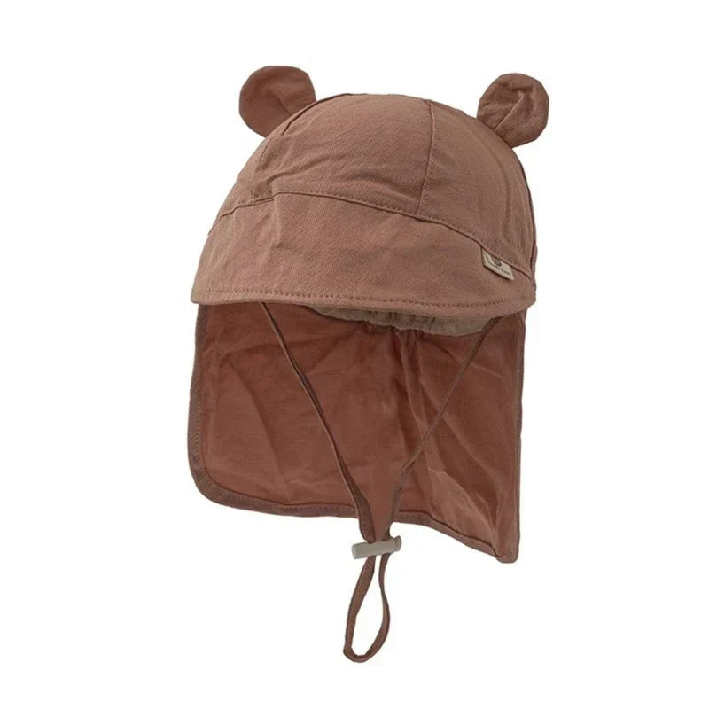 Kids Fisherman Caps with Ears Designing Spring Fall