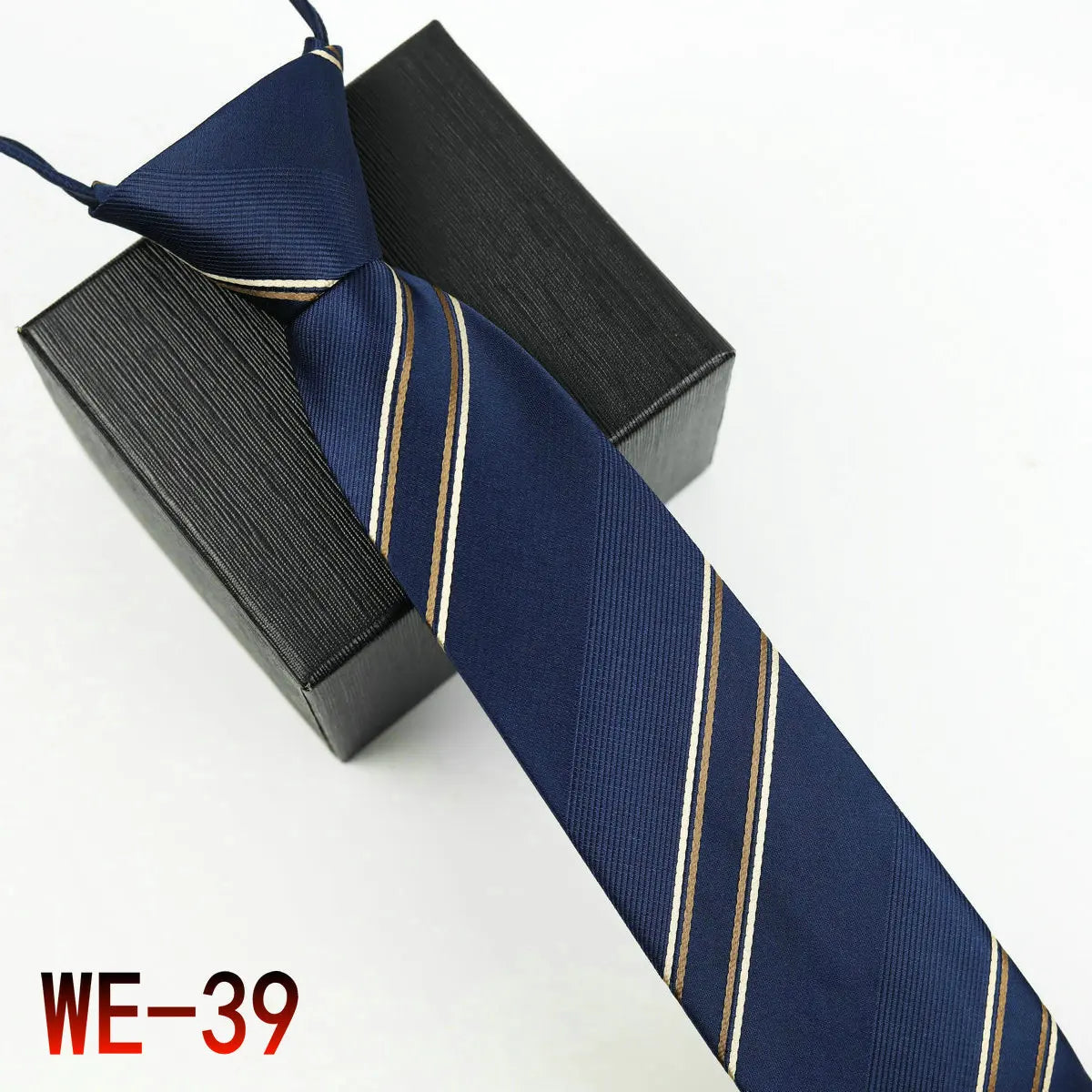New Suit Business Zipper Tie for Man 48*7cm