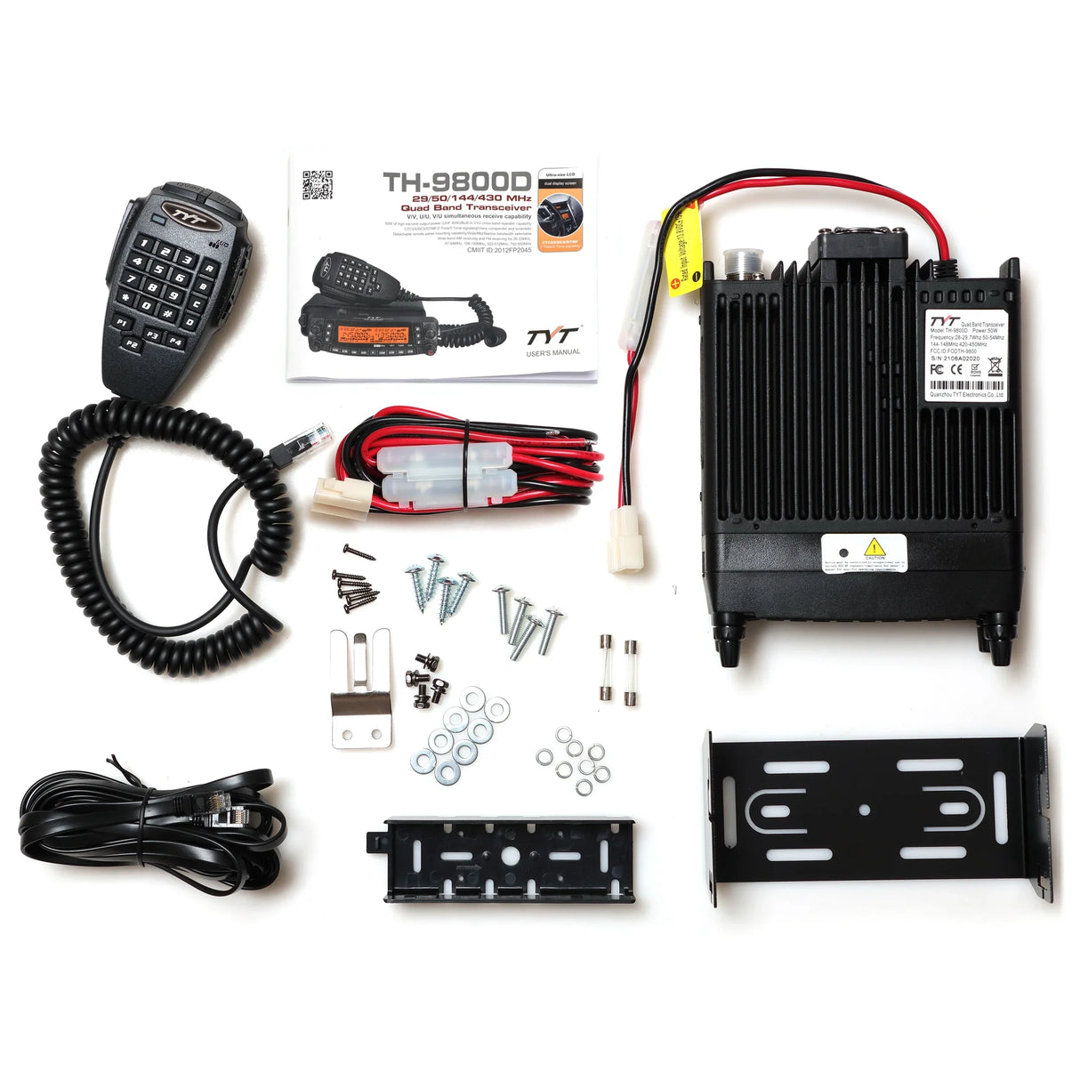 TYT TH-9800 PLUS+ Accessories Mobile Radio 50w Quad