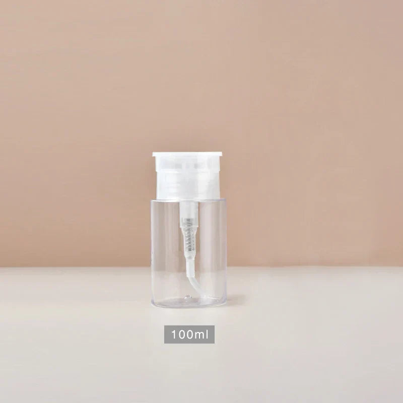1pcs Press Pumping Bottle Refillable Dispenser Bottles Multi-use