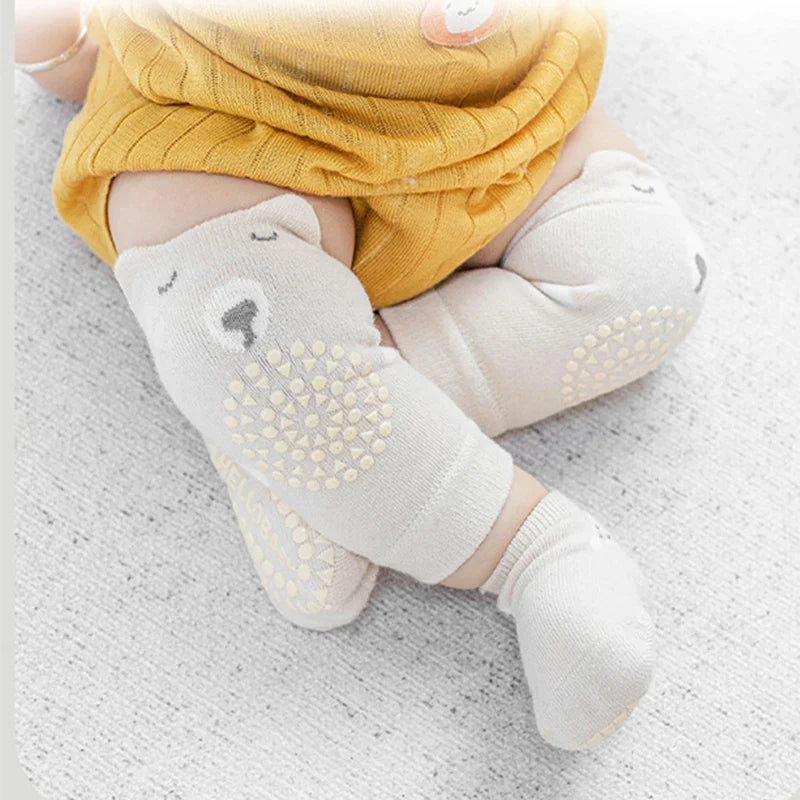 Safety Baby Knee Pads Socks Set Autumn Anti-slip