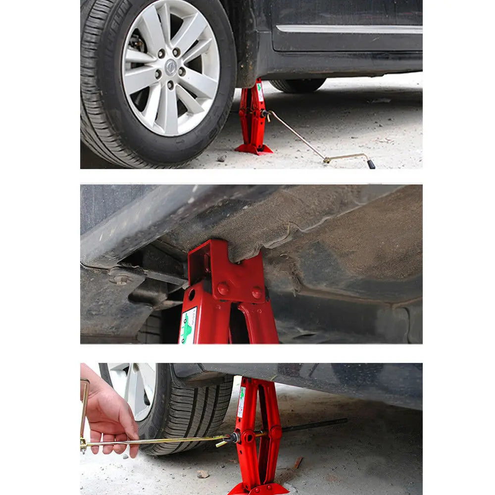 Lift Height 90385mm Foldable Scissor Car jack 2T