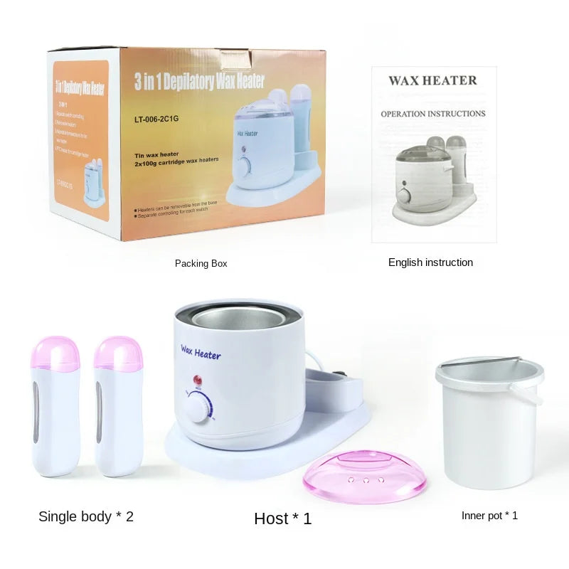 800ml Wax Heater Warmer Hair Removal Wax Machine