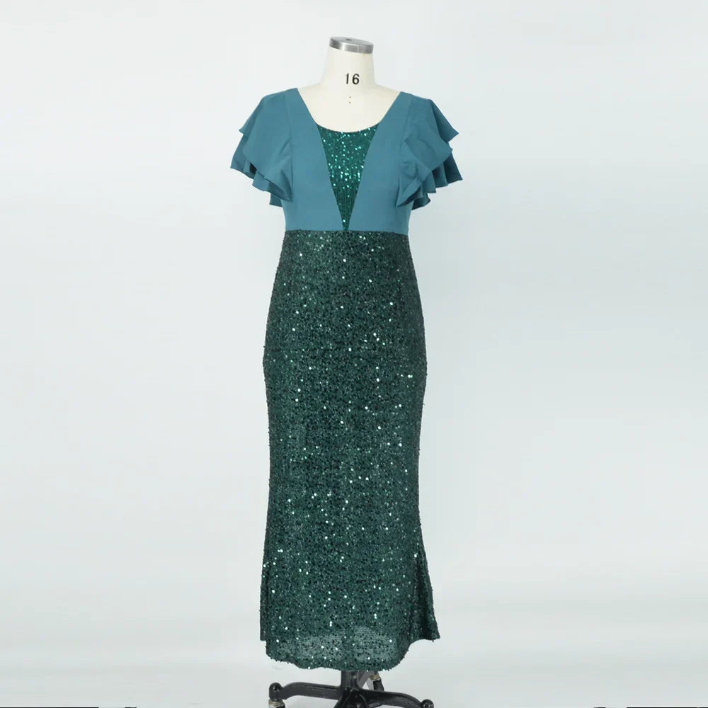 Plus Size Evening Party Dresses Women New Fashion