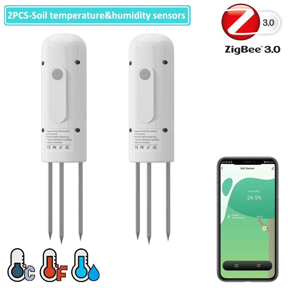 ZIGBEE WIFI Garden Watering Timer Smart Sprinkler Drip