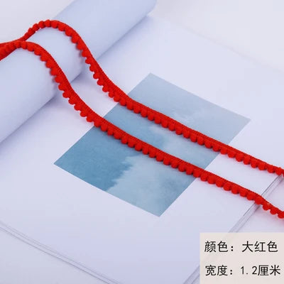 Pom Pom Trim Lace Ribbon Ball 11mm MINI