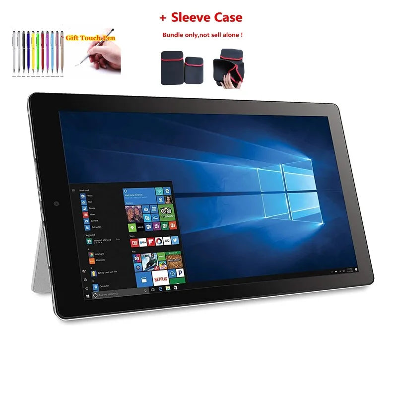 Welcome Deal Tablet PC with Stand 10.1 INCH 2GB RAM 32GB ROM W101 Windows 10 Dual Camera WIFI Quad Core HDMI-Compatible