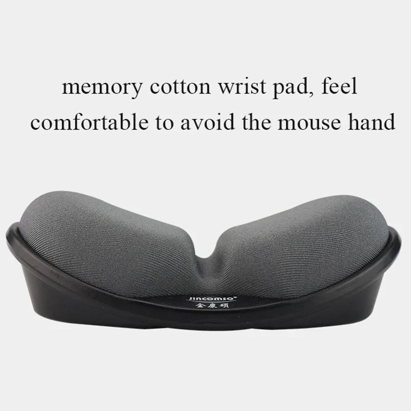 Anti-skid Memory Foam Mouse Pad Mousepad Support Wrist