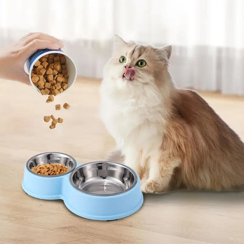 Pet Food Bowls Dog Water Bowl Puppy Feeding