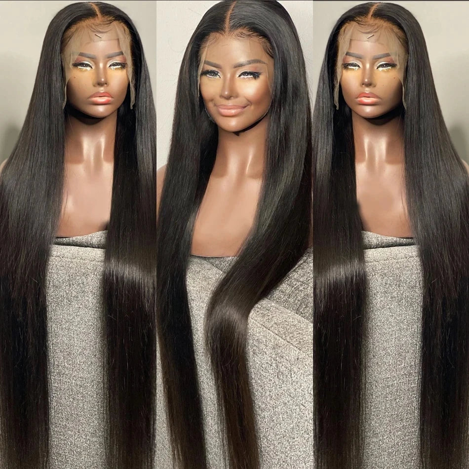 40 50 Inch Bone Straight Glueless Human Hair
