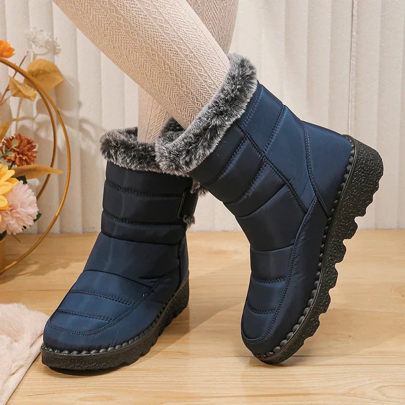 2023 Waterproof Snow Boots for Women Winter Shoes