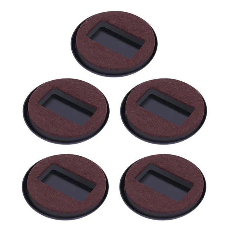 5pcs Office Chair Wheel Stopper Furniture Caster Cups