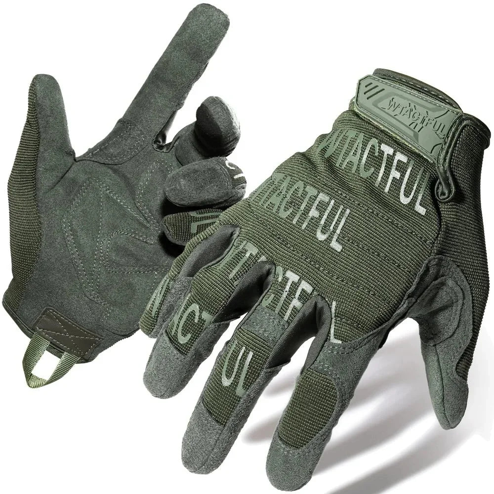 Camo Hunting Glove Touch Screen Wear-resistant Army Shooting