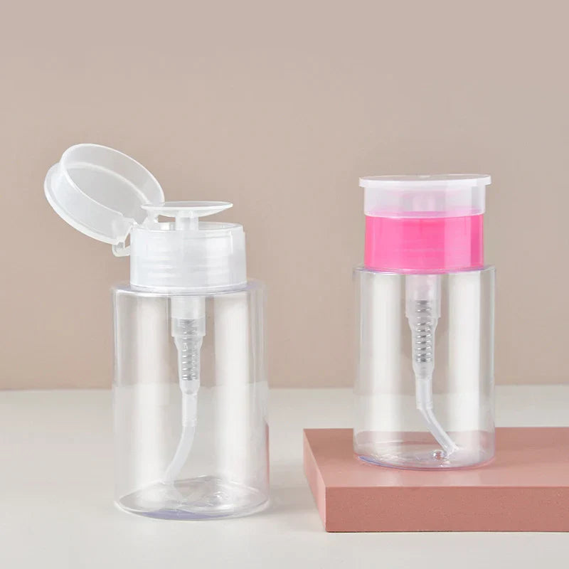 1pcs Press Pumping Bottle Refillable Dispenser Bottles Multi-use