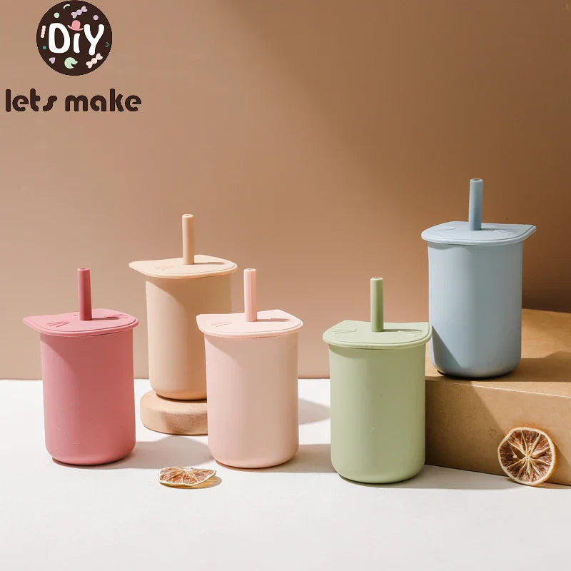 Let's Make Baby Feeding Straw Cup Baby Learning