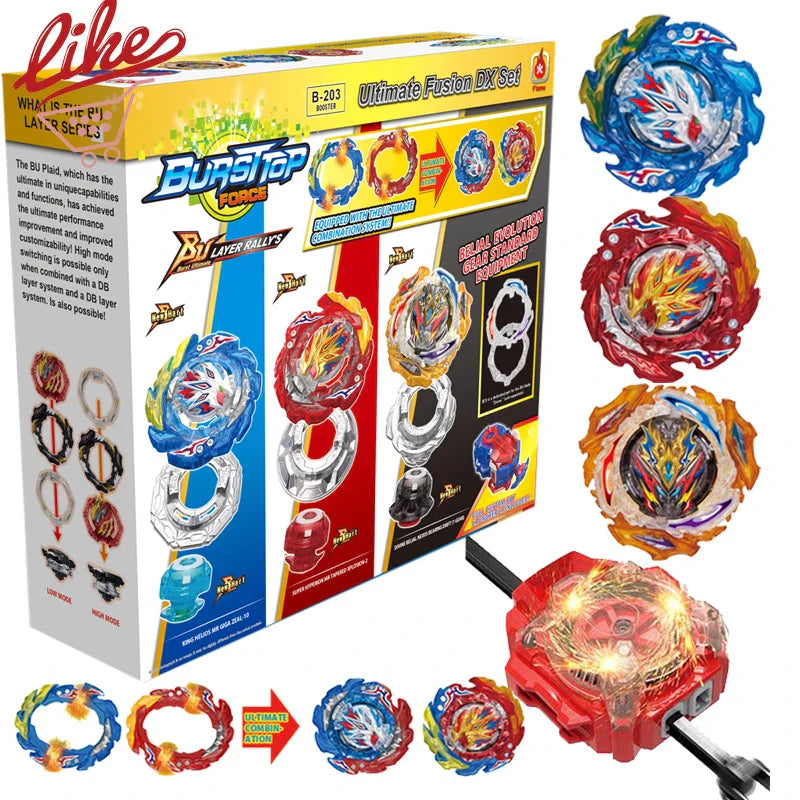 Laike BU Bey B-203 Ultimate Fusion DX Set
