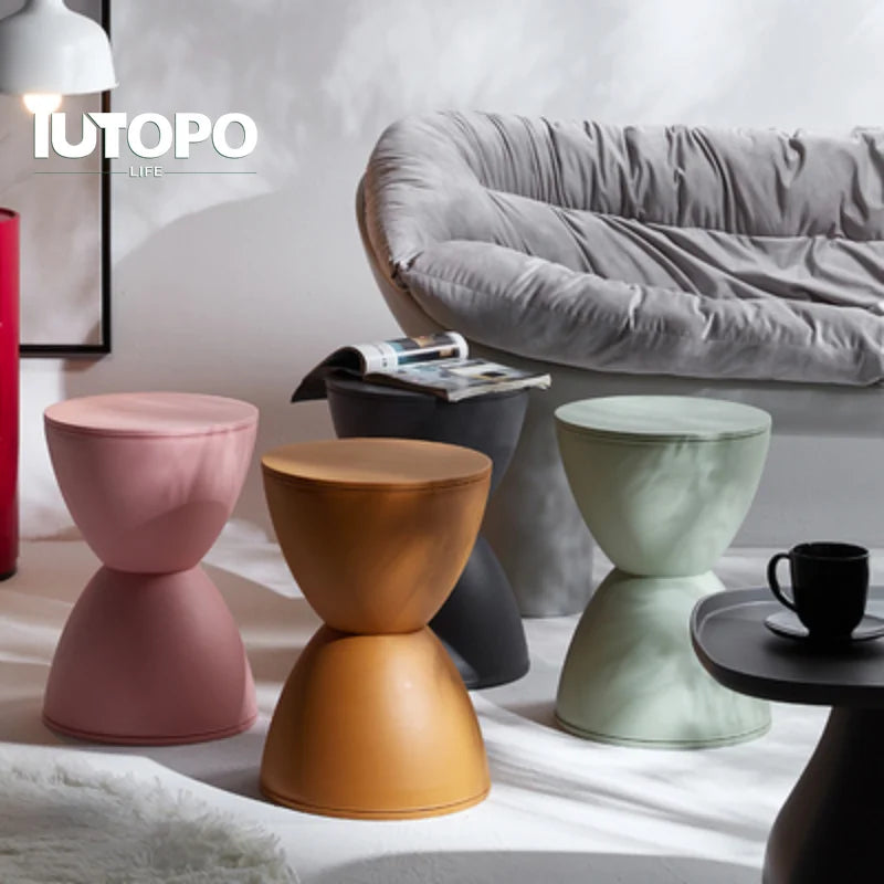 Hallway Ottoman Living Room Furniture Minimalist Storage Pouf